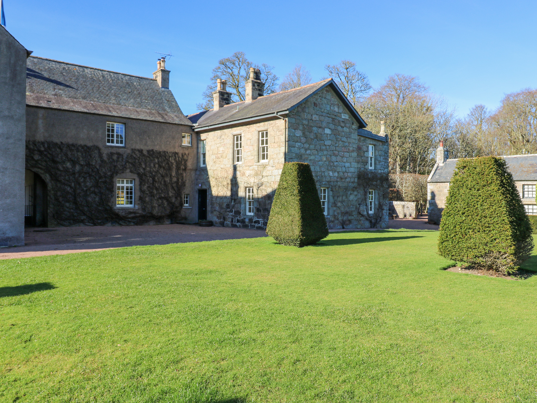 North Wing - Pitmedden Gardens