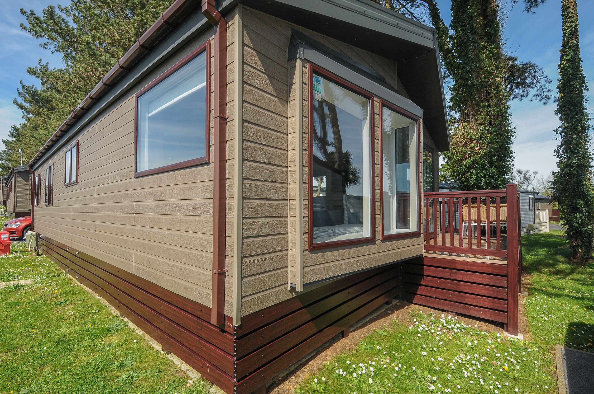 T/B Lodge B11 at Landscove Holiday Park