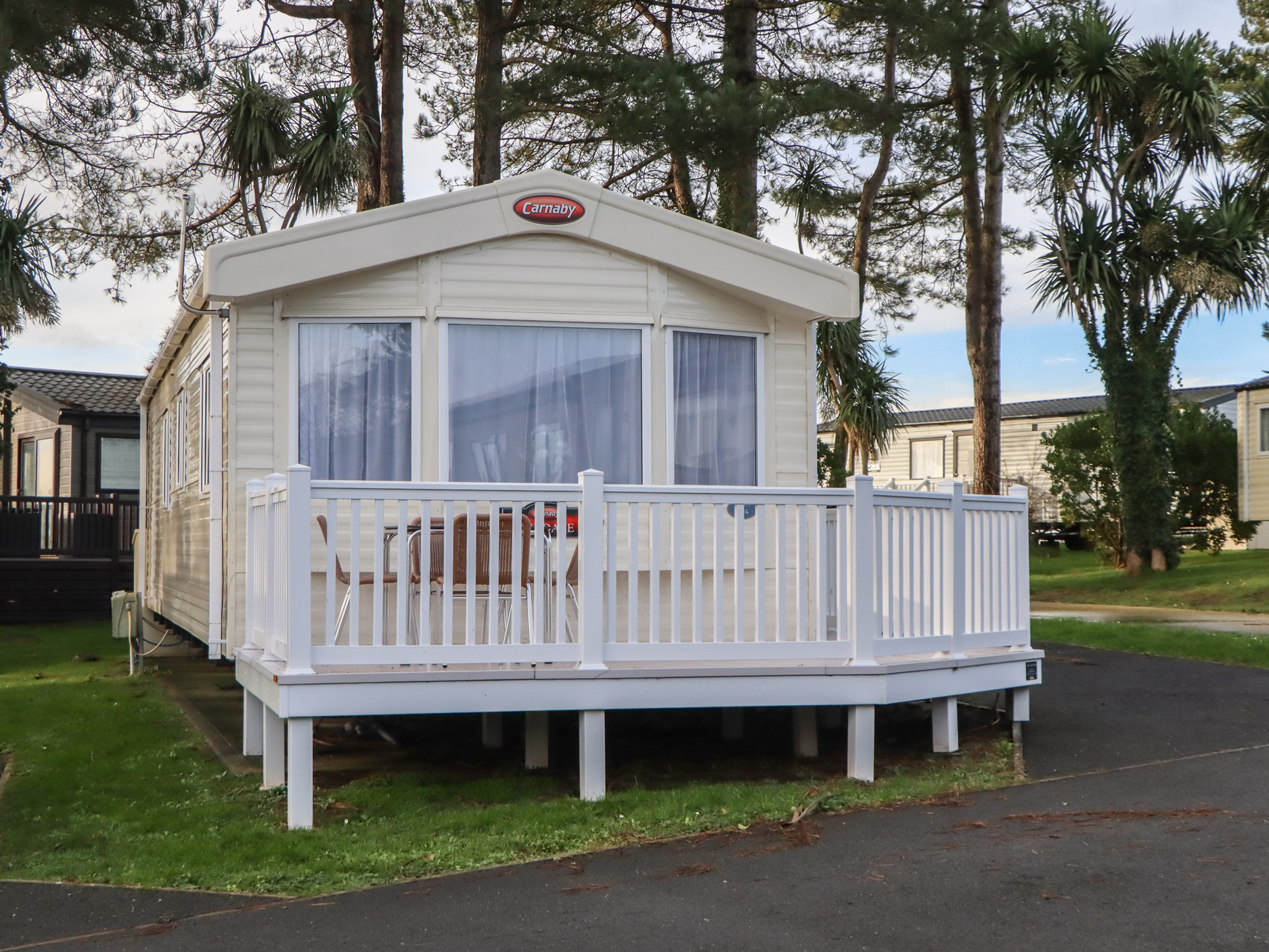 Caravan A24 at Landscove Holiday Park