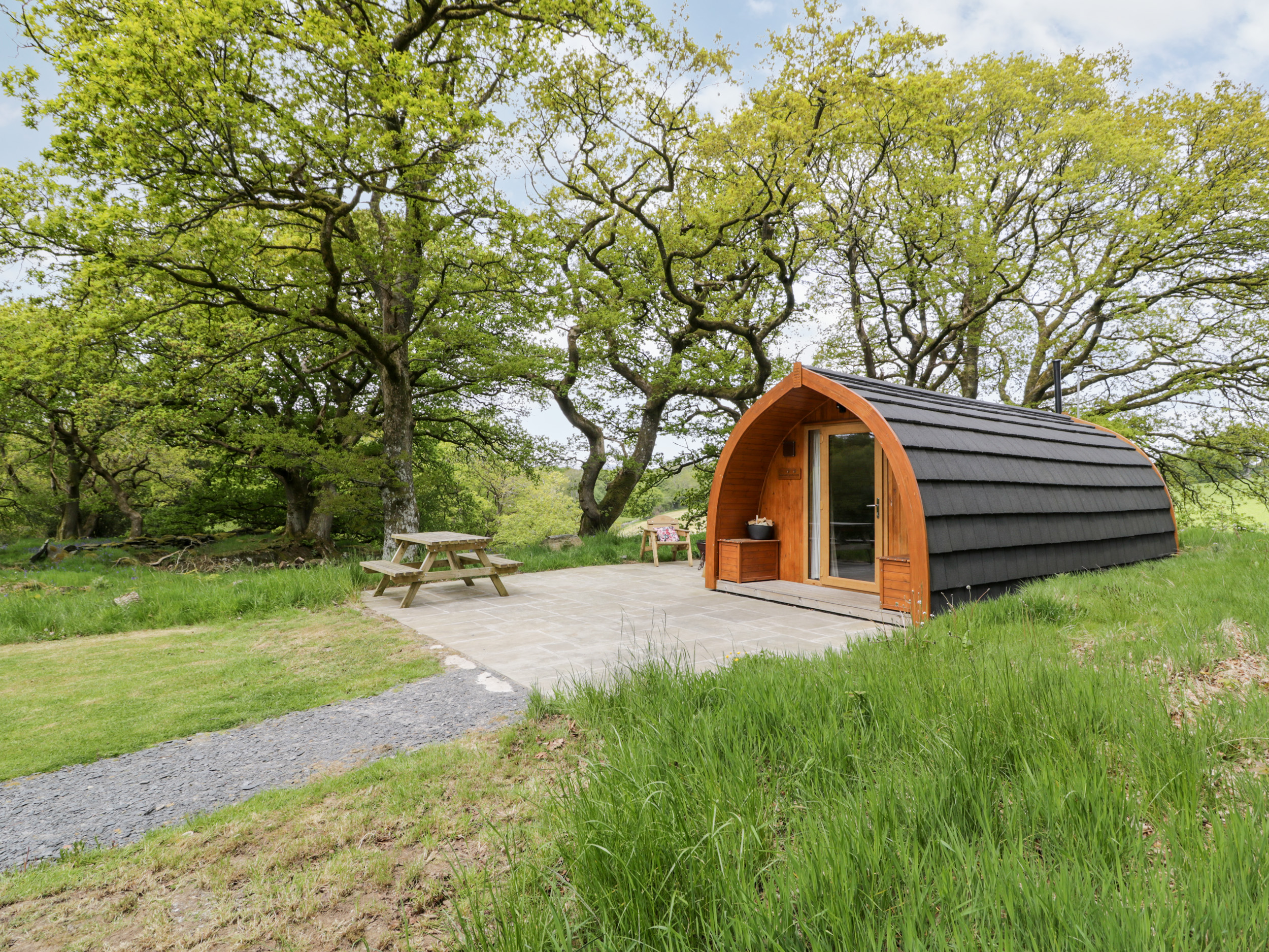 Conwy Pod, Capel Garmon near Betws-Y-Coed, Conwy, North Wales, In Eryri National Park, Studio-style.