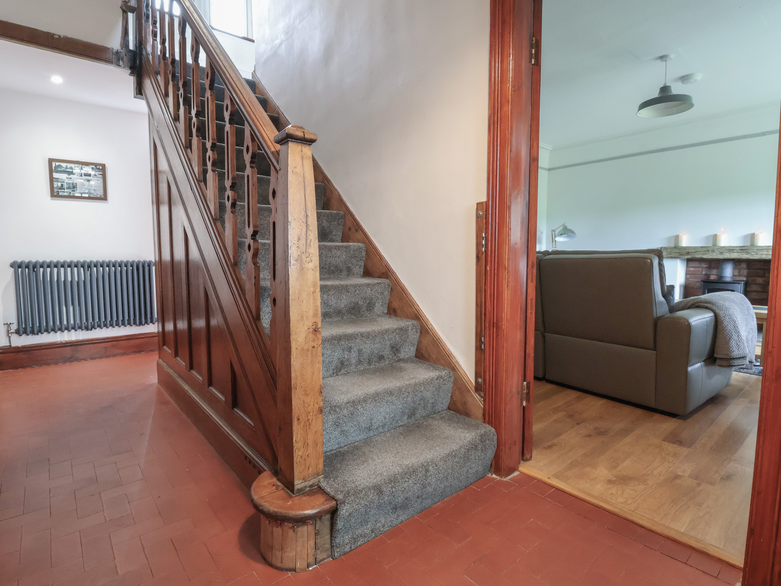 Segrwyd Uchaf in Denbigh, Denbighshire. Five-bedroom home with games room and EV charger. Near AONB.