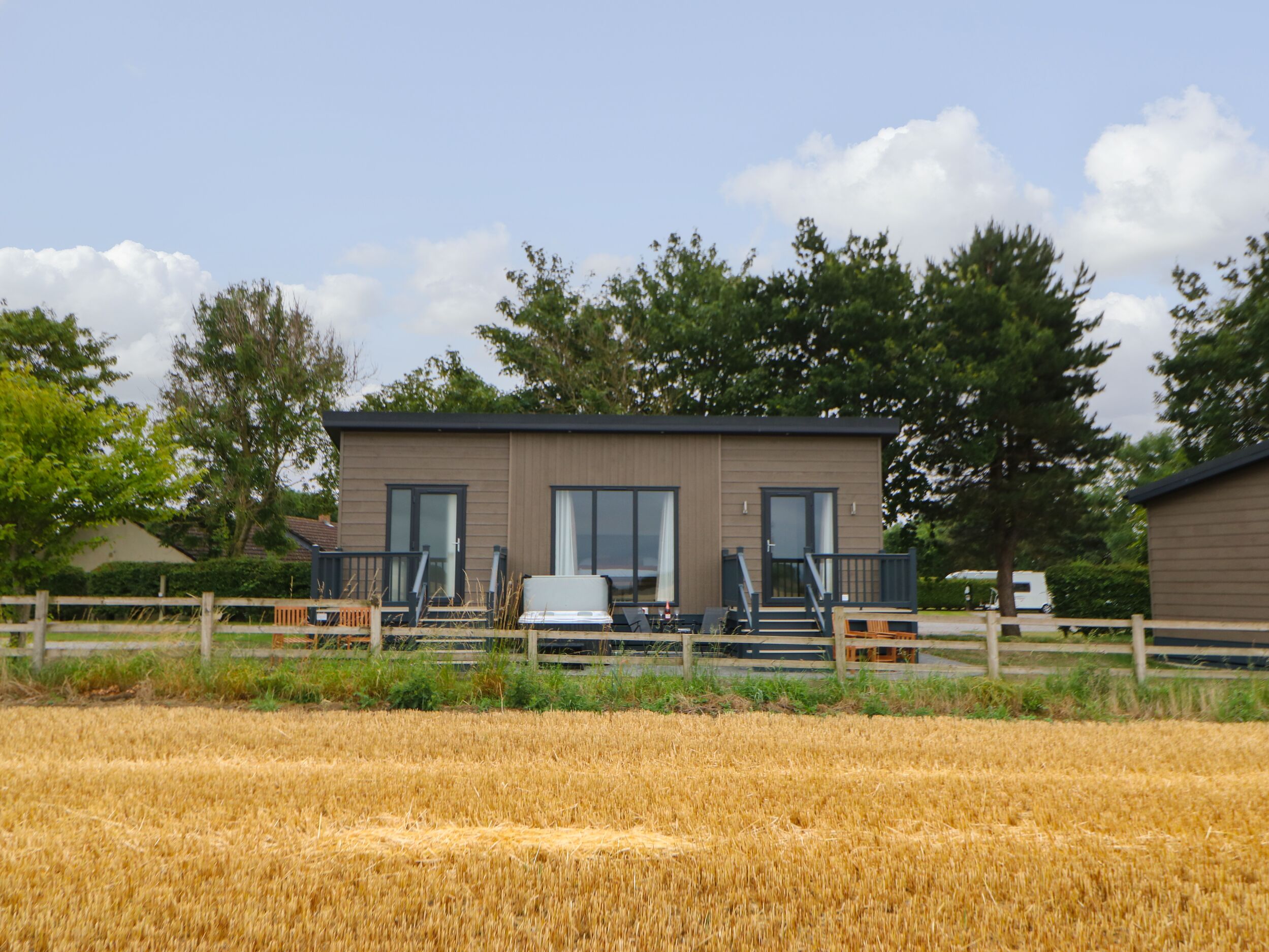 Bowes Hideaway, is near Eppleby, Durham. One-bedroom lodge, ideal for couples. Hot tub. Rural views.