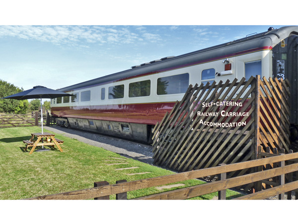 Converted Railway Carriage,Whitby